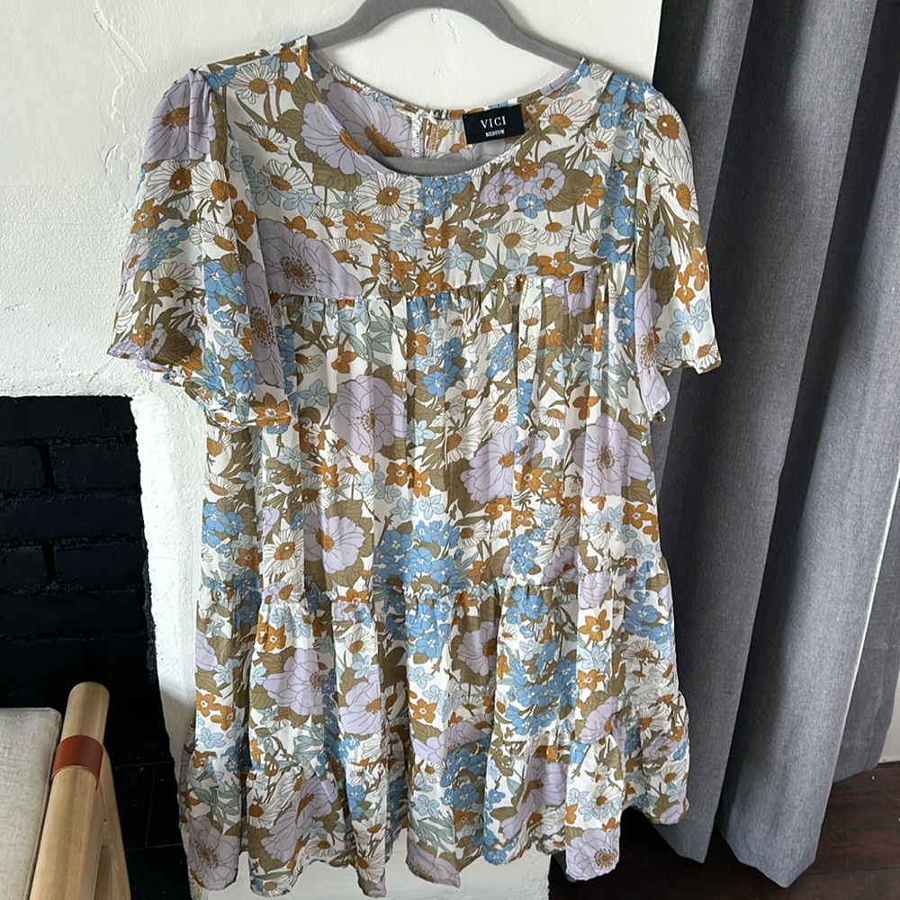 Vici Floral Dress